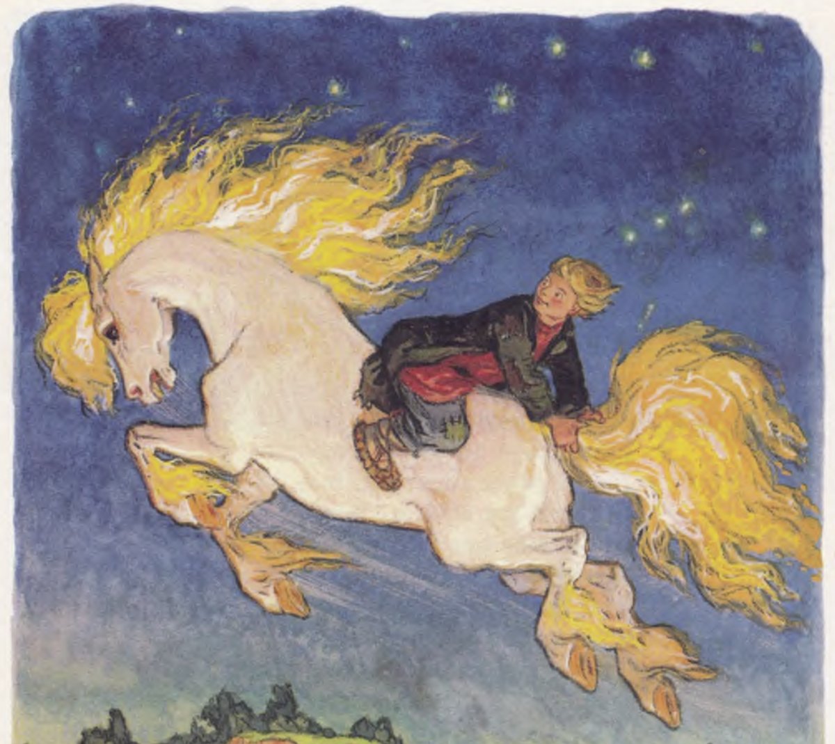 Конек горбунок кобылица