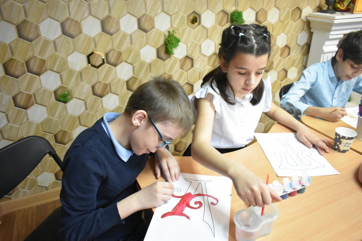 Выставка рисунков аз да Буки день славянской письменности