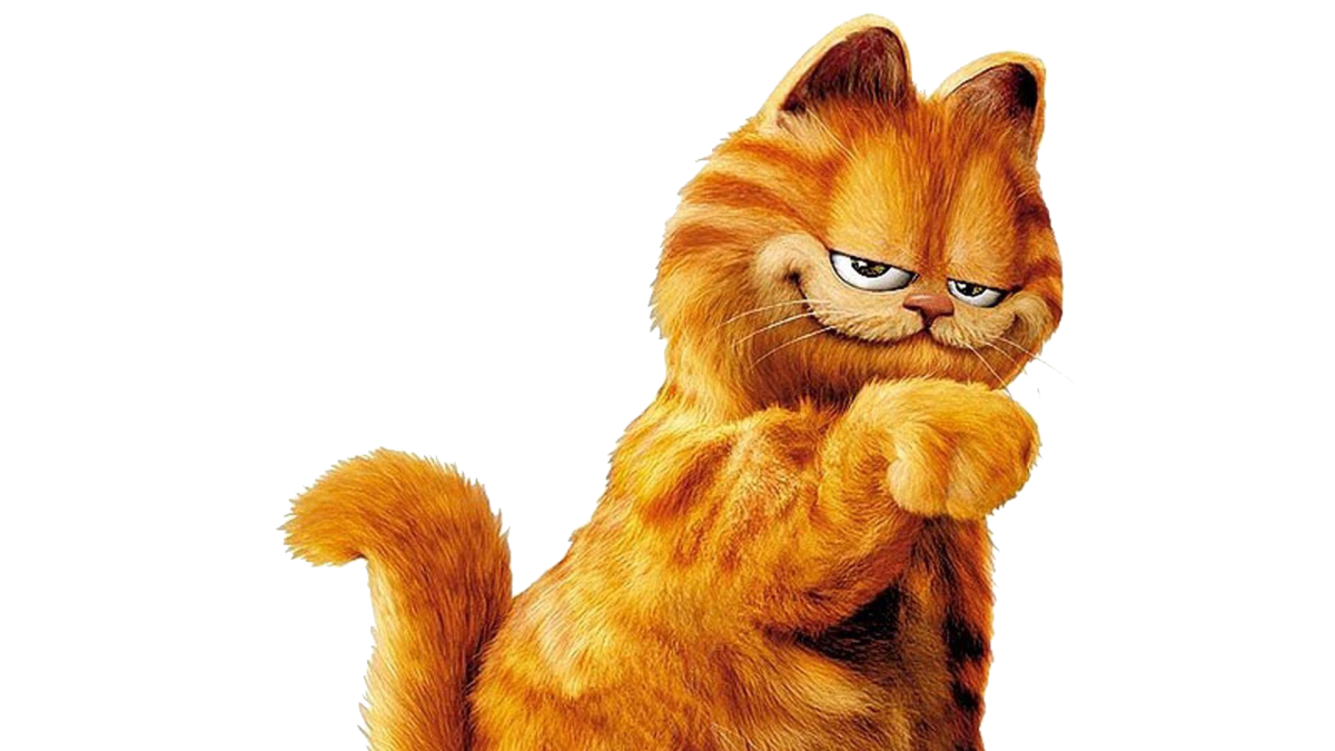 Рыжий кот Гарфилд