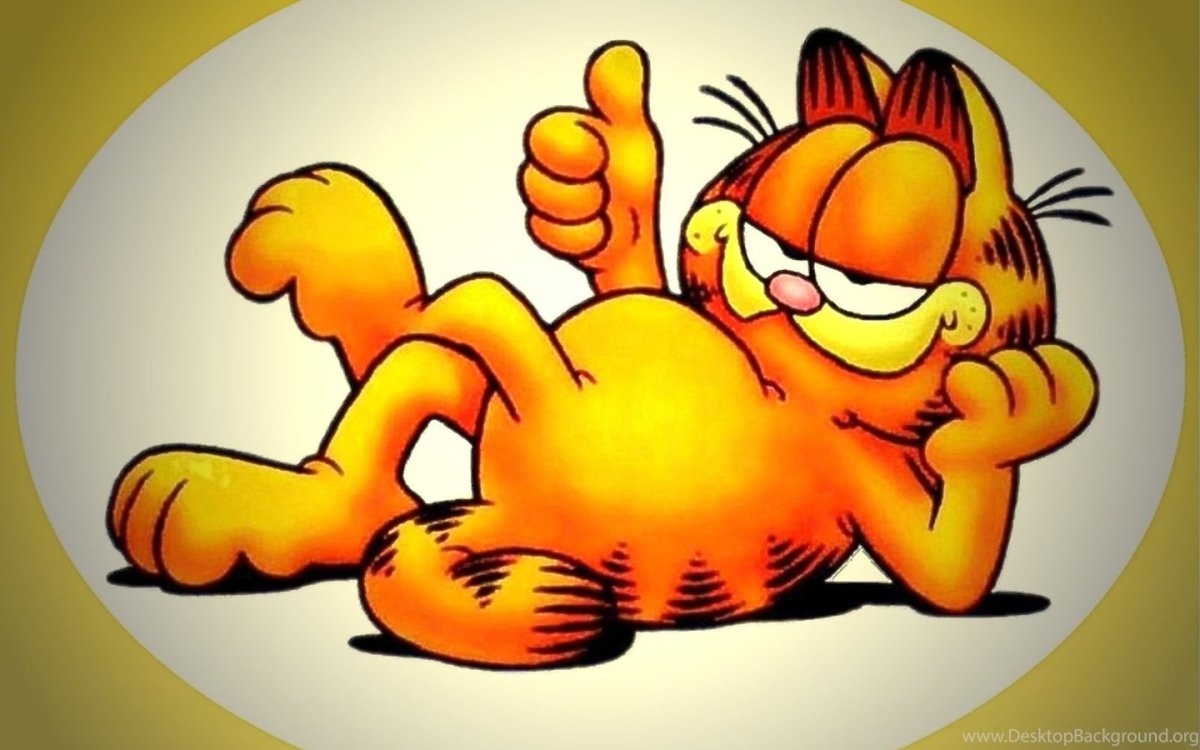 Кот Гарфилд смешной