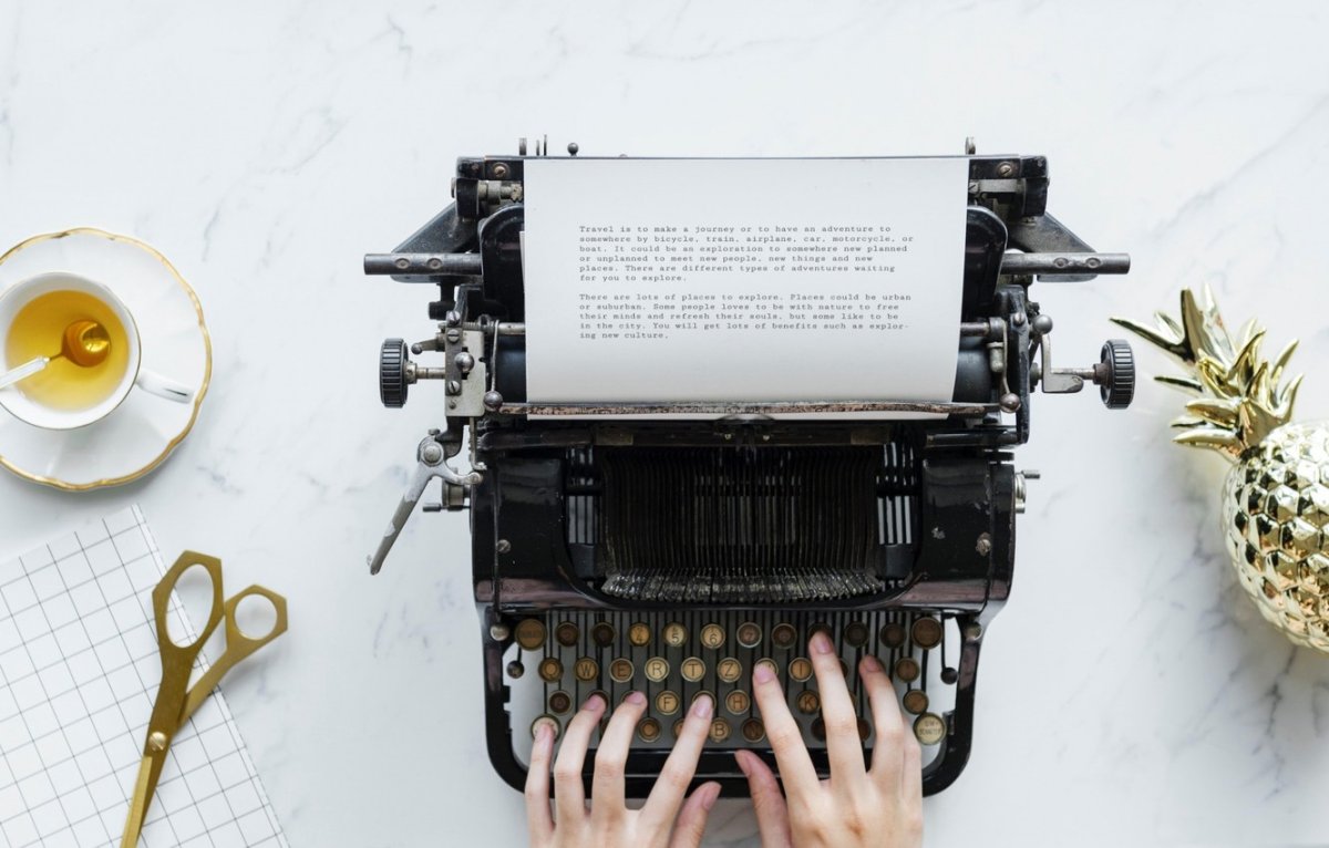 Креативная печатная машинка