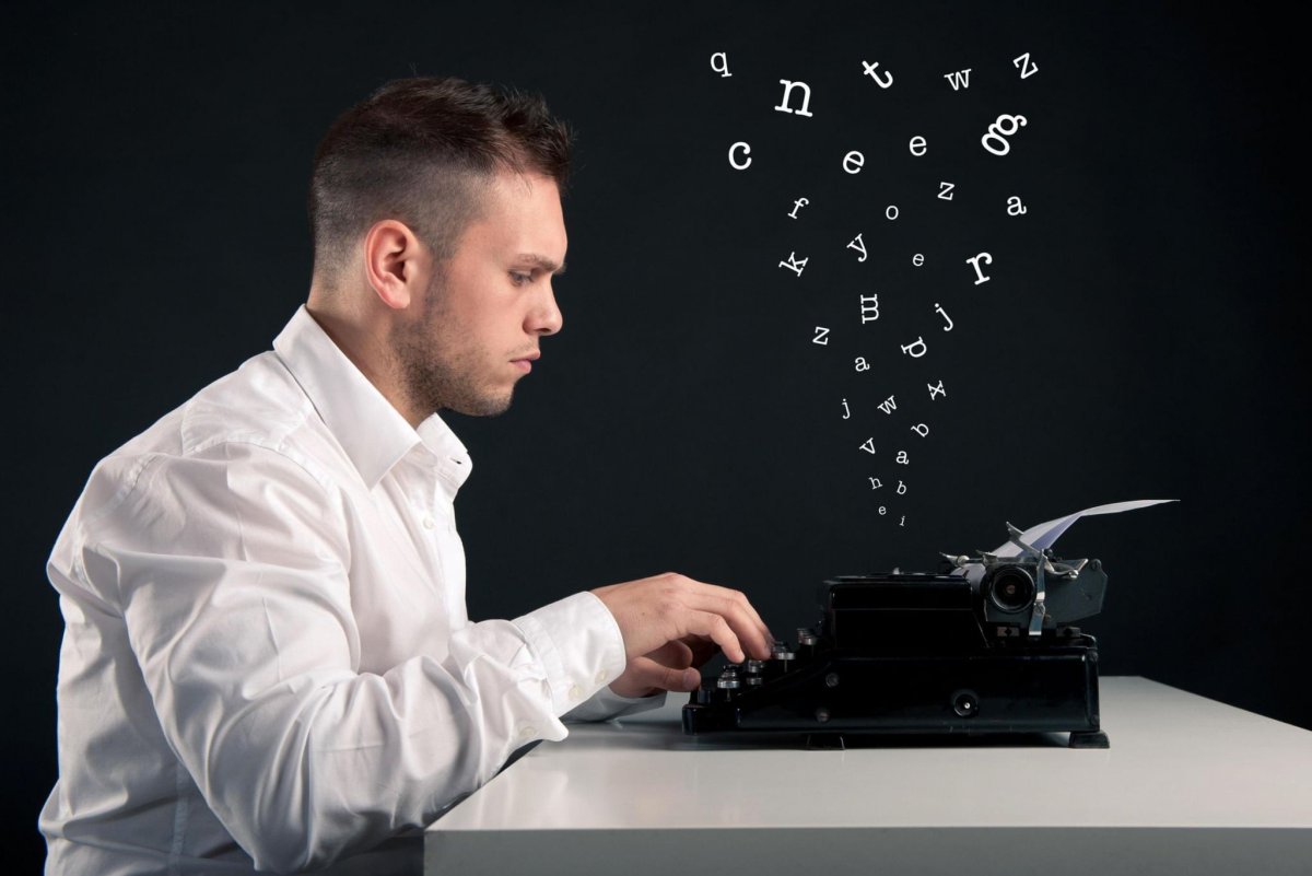 Фотосессия писателя