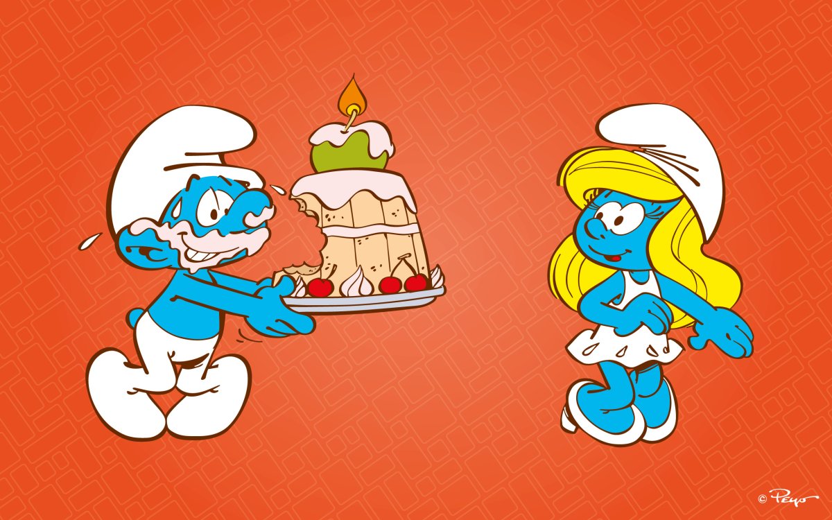 Мультфильм Смурфы Смурфетта