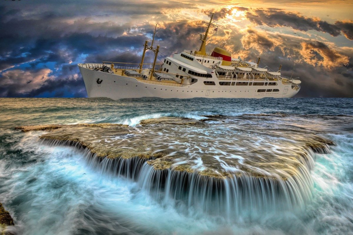 Корабль "Летучий голландец"