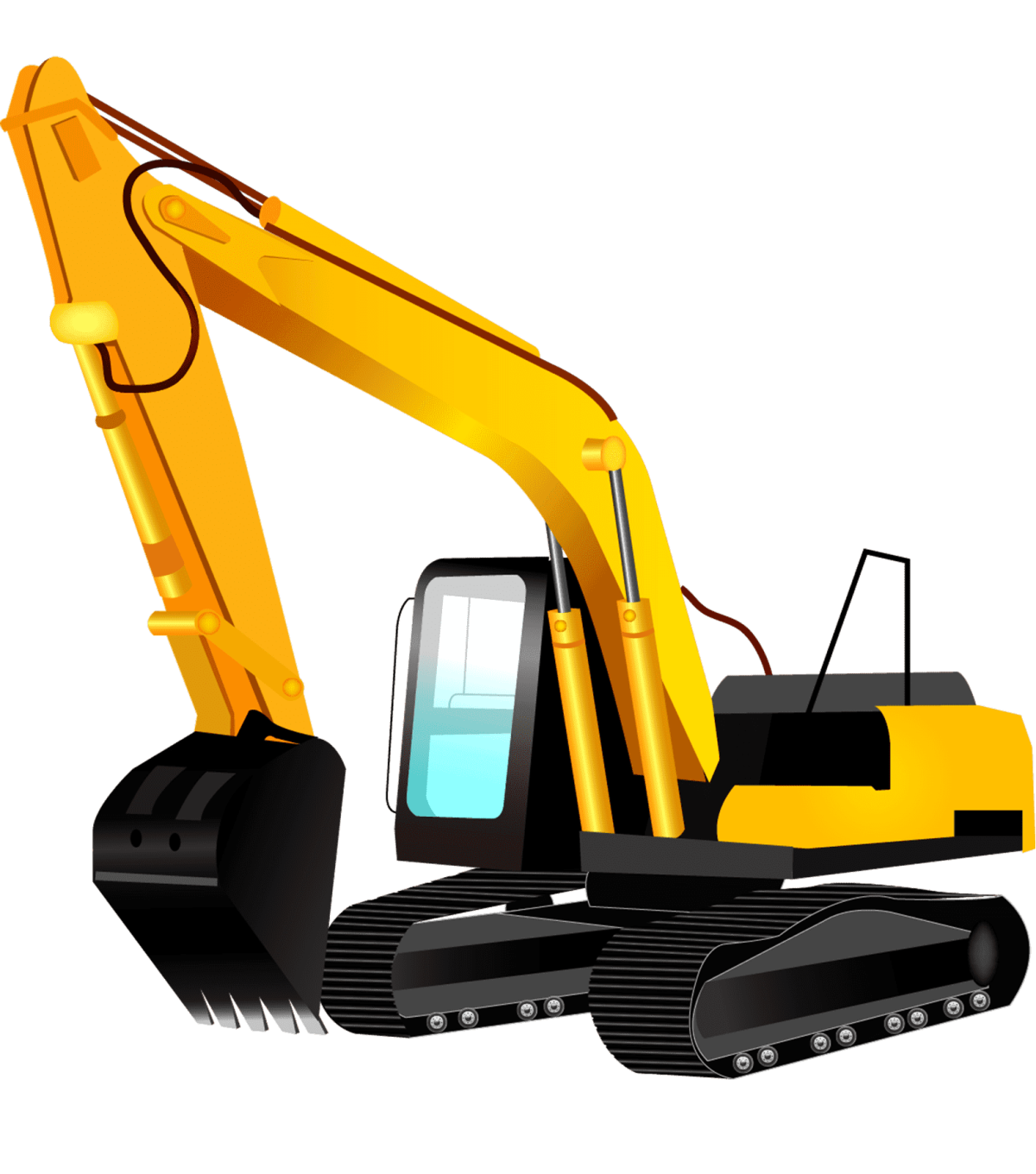 Экскаватор рисунок