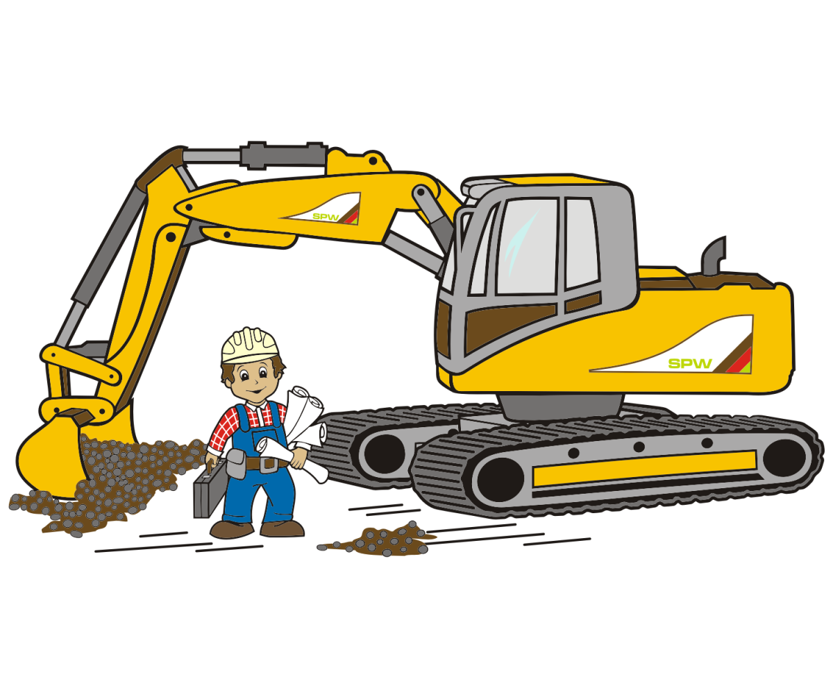 Блиппи экскаватор