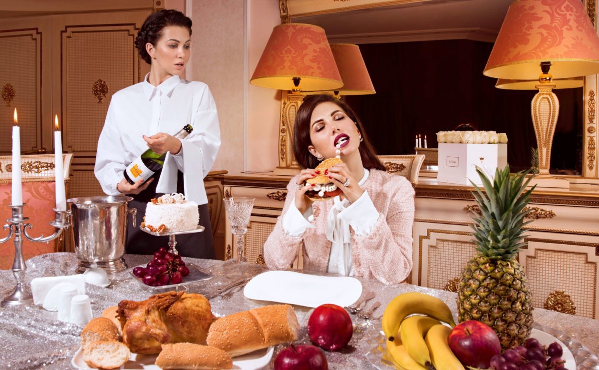 Повар кавказской кухни вектор