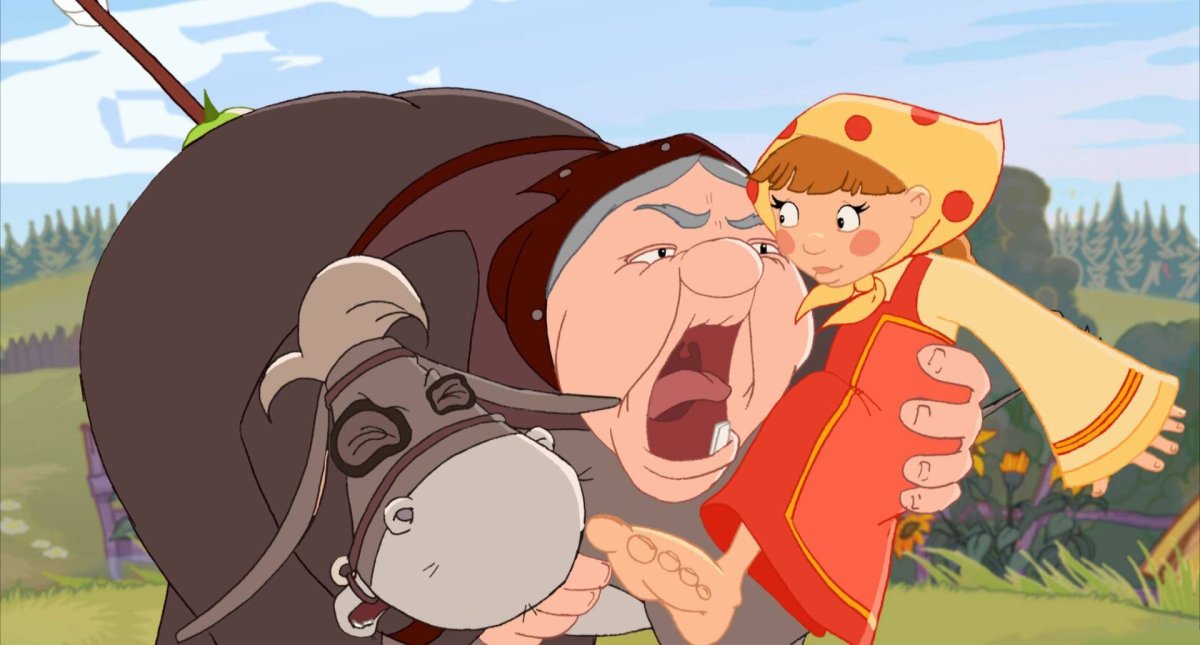 Три богатыря мультсериал Алеша Попович