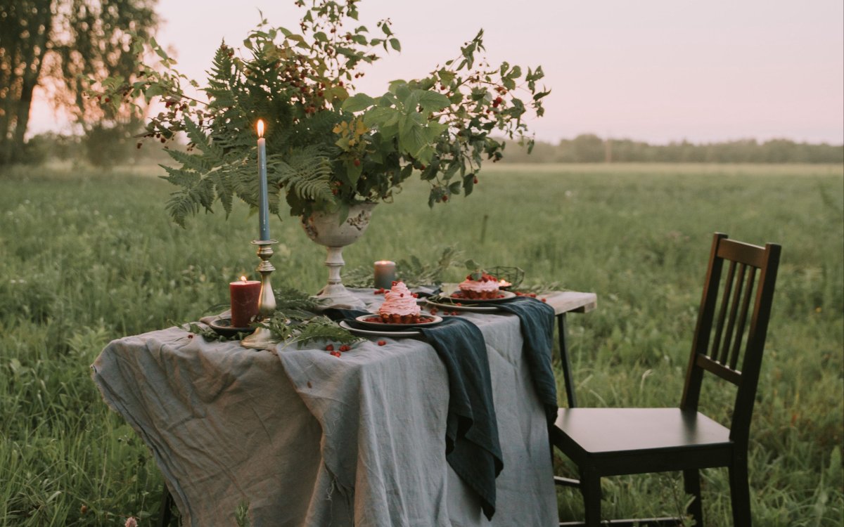 Чаепитие на природе