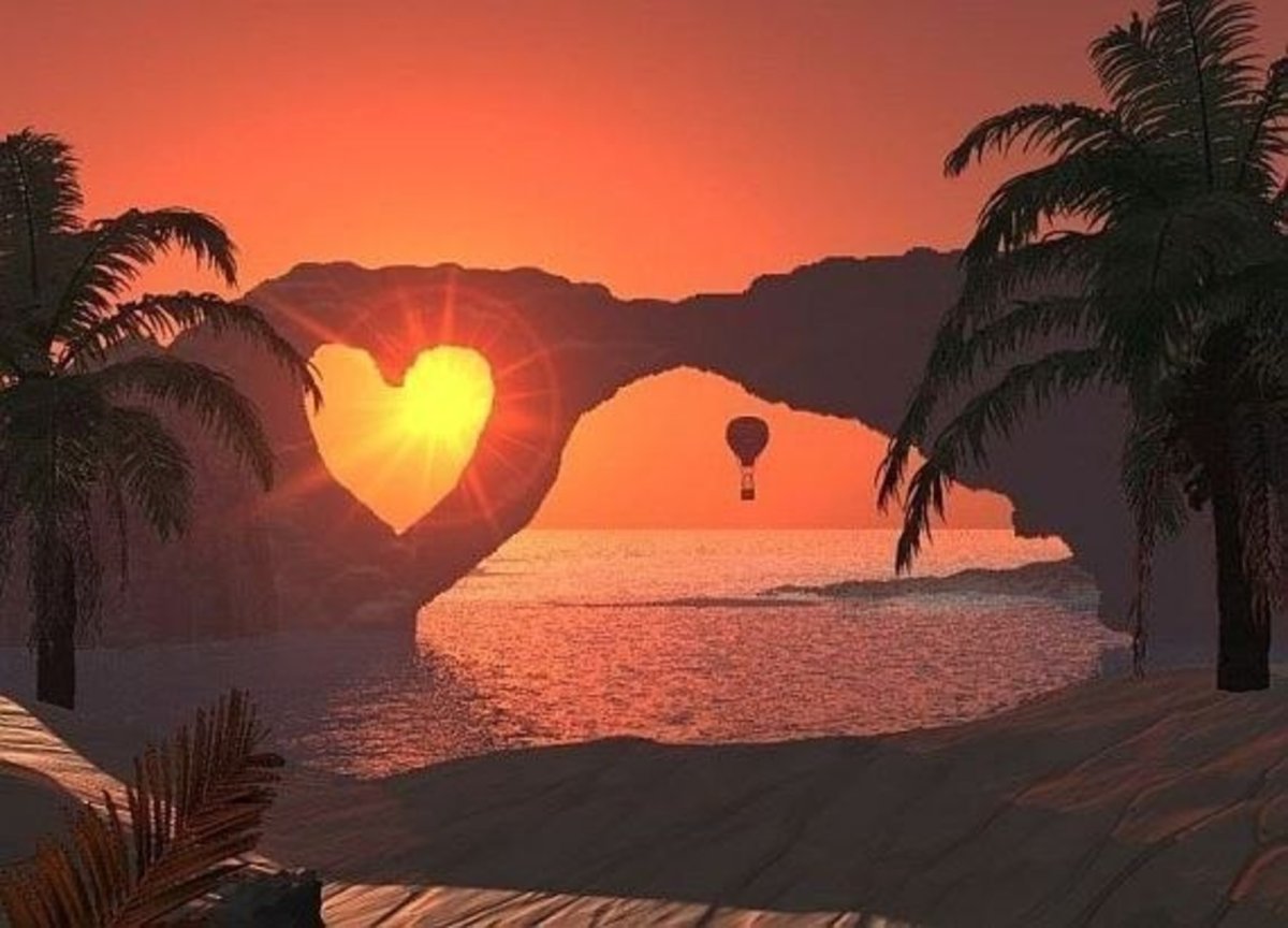 Романтичный закат