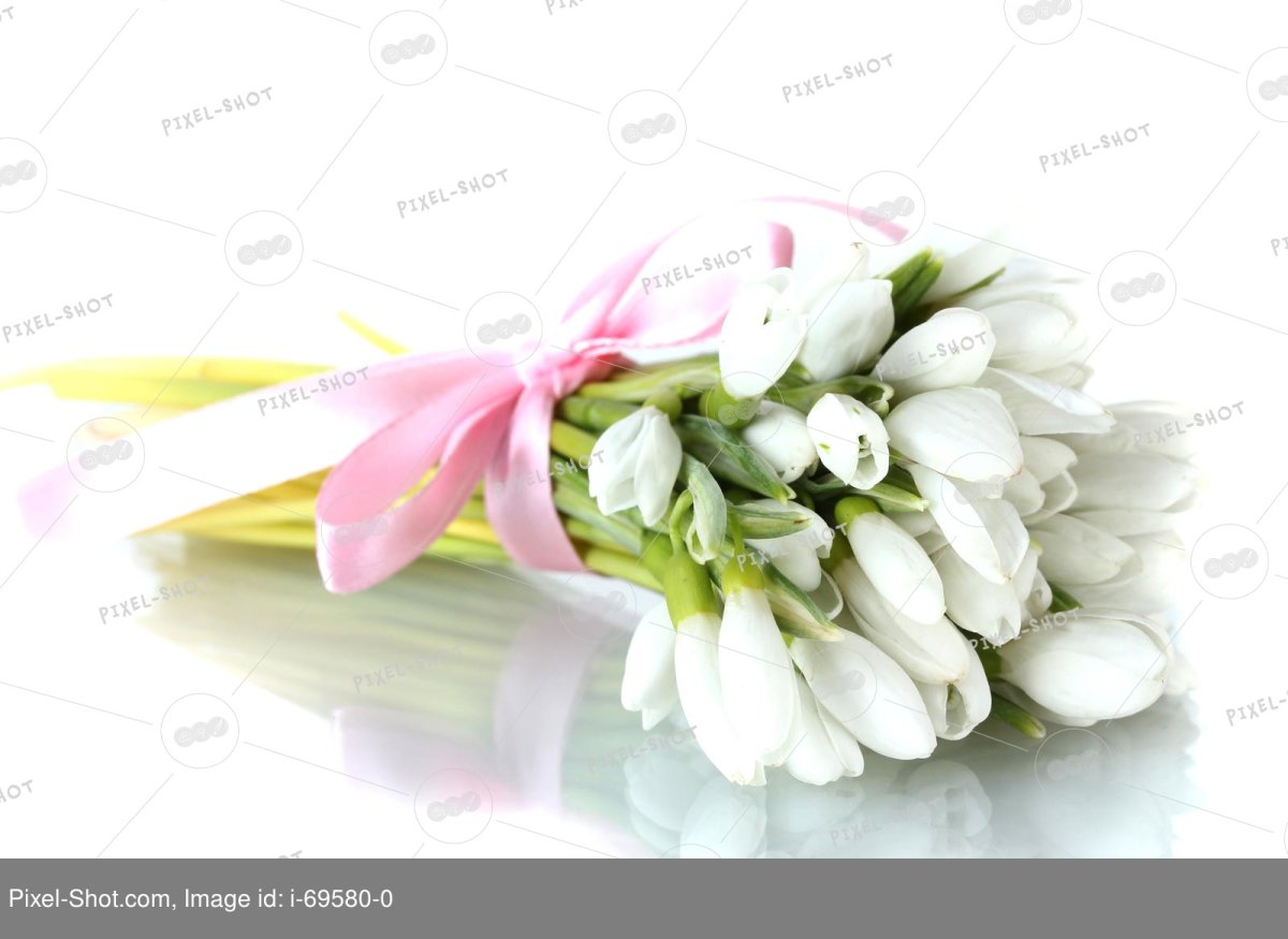 Букет подснежников