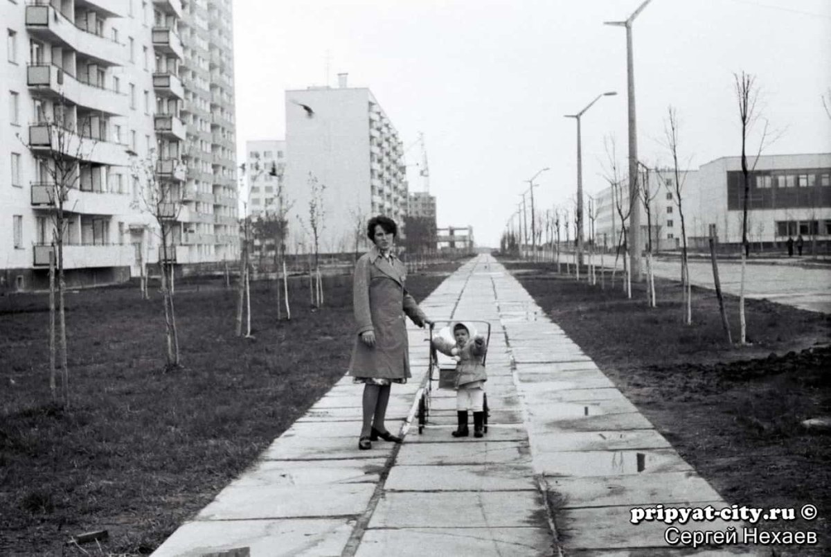 Чернобыль город 1985