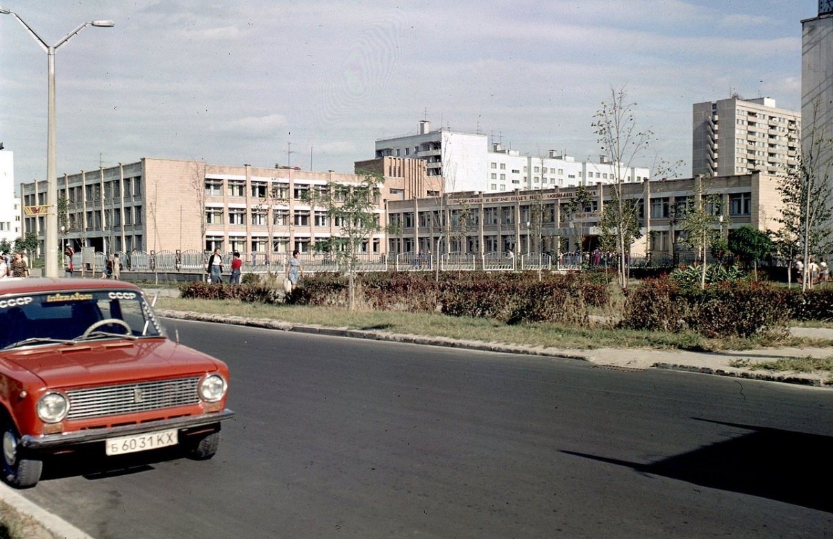 Город Припять 1986