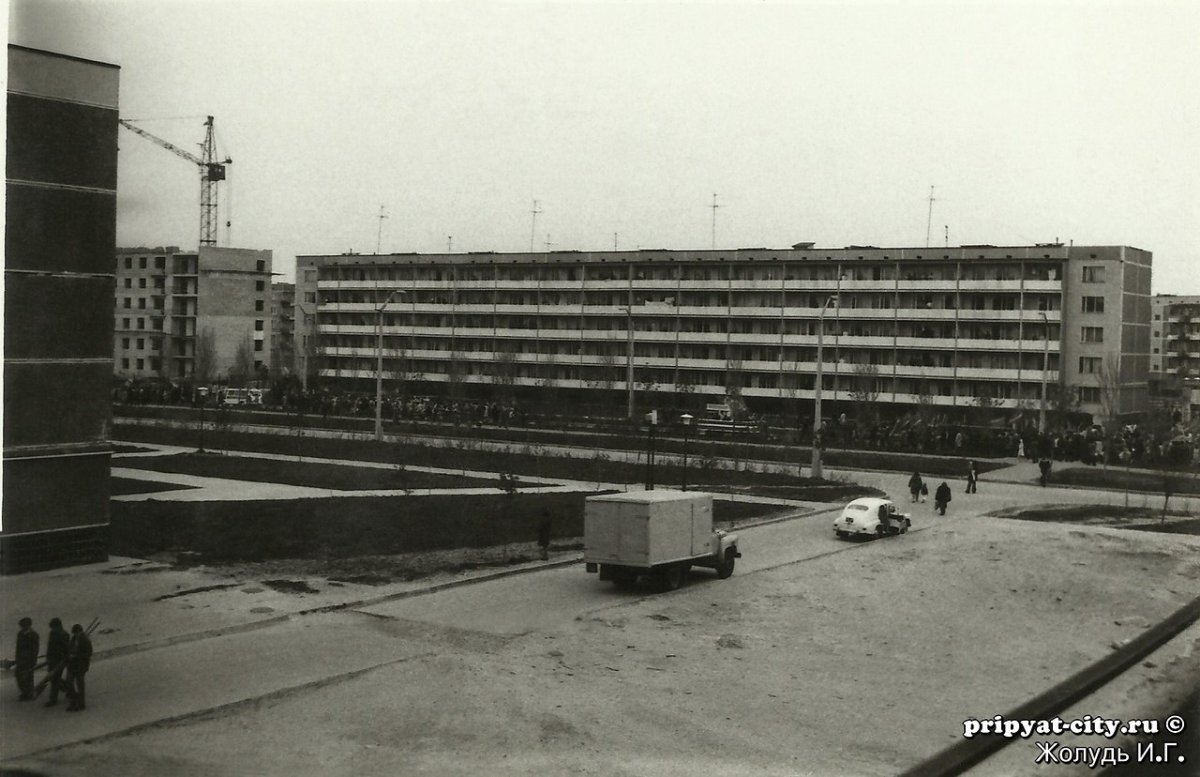 Проспект Ленина Припять до аварии