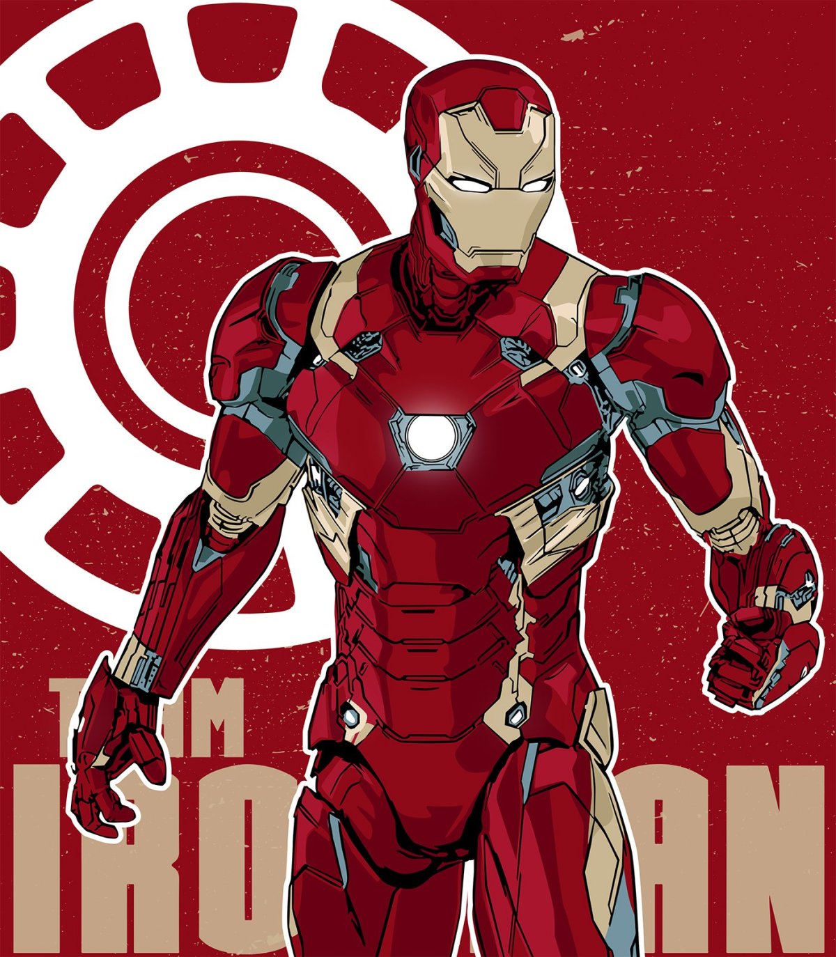 Марвел Железный человек Тони Старк