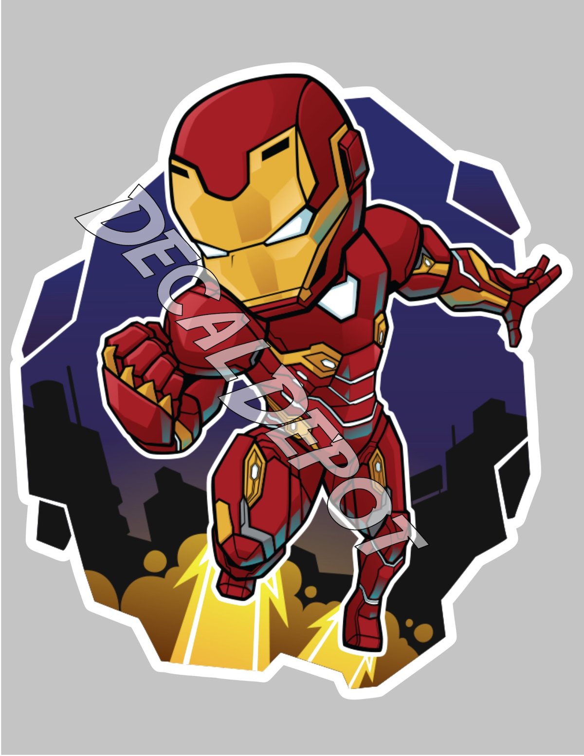 Железный человек паук Чиби