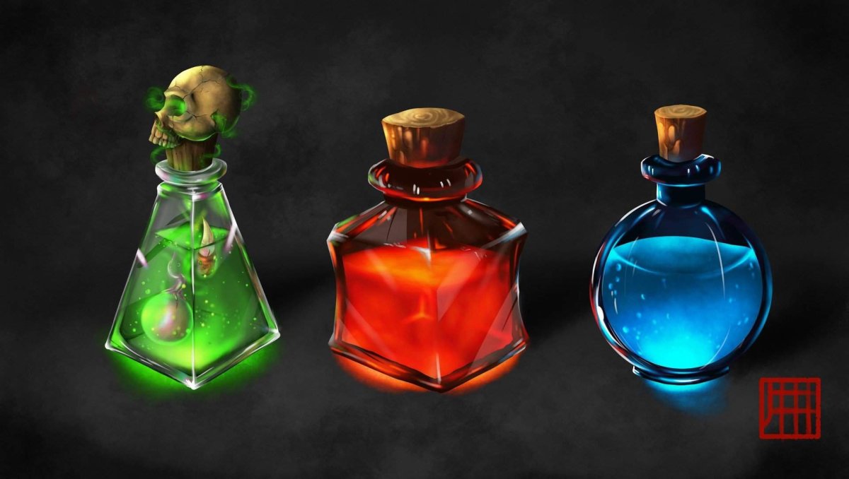 Жидкость в бутылке референс