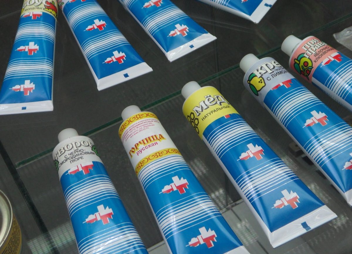 Космическая еда в тюбиках