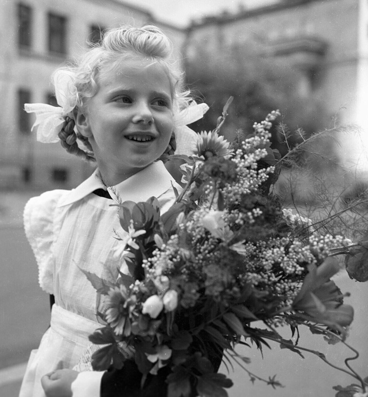 Первоклассница СССР