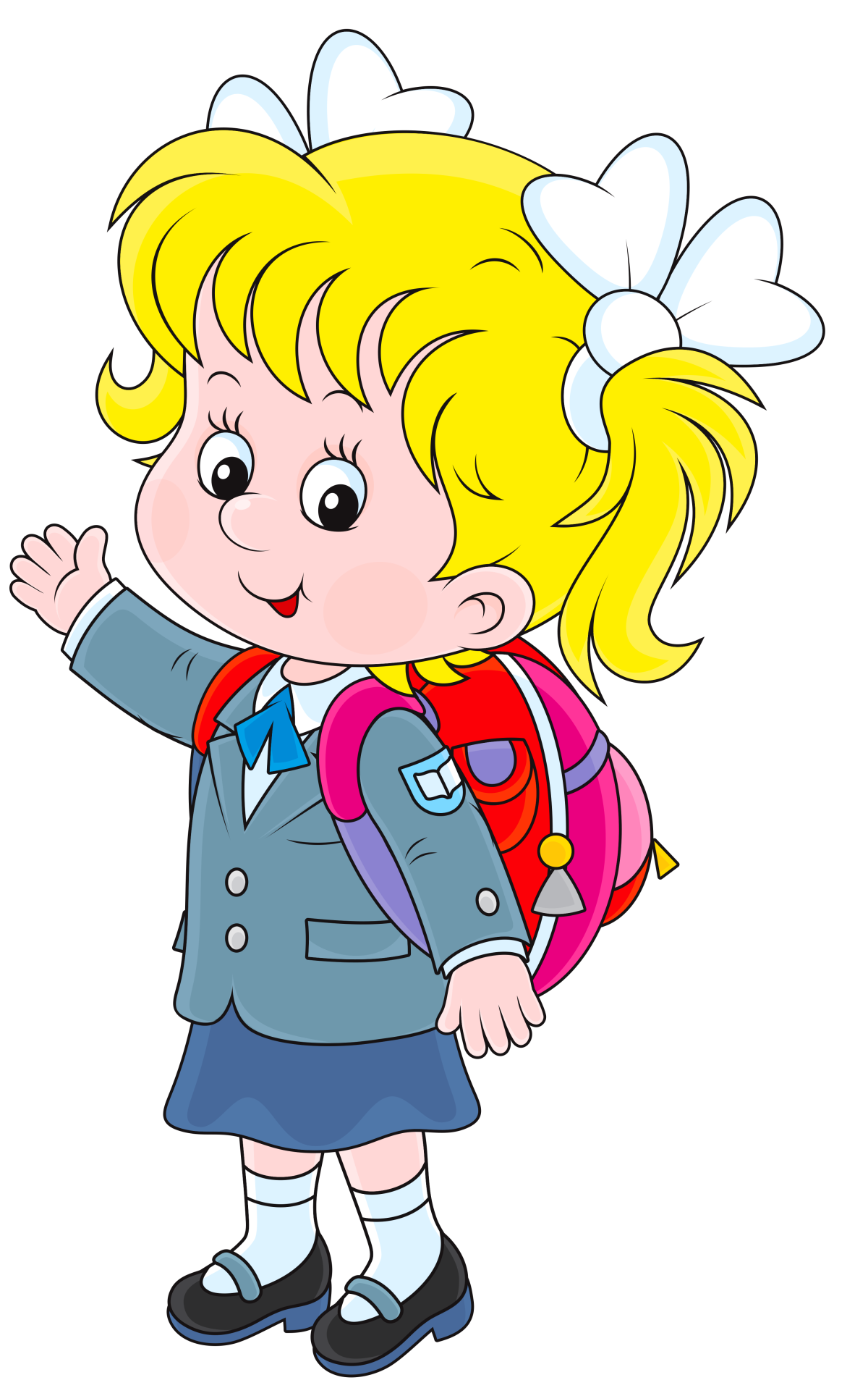 Девочка ученица