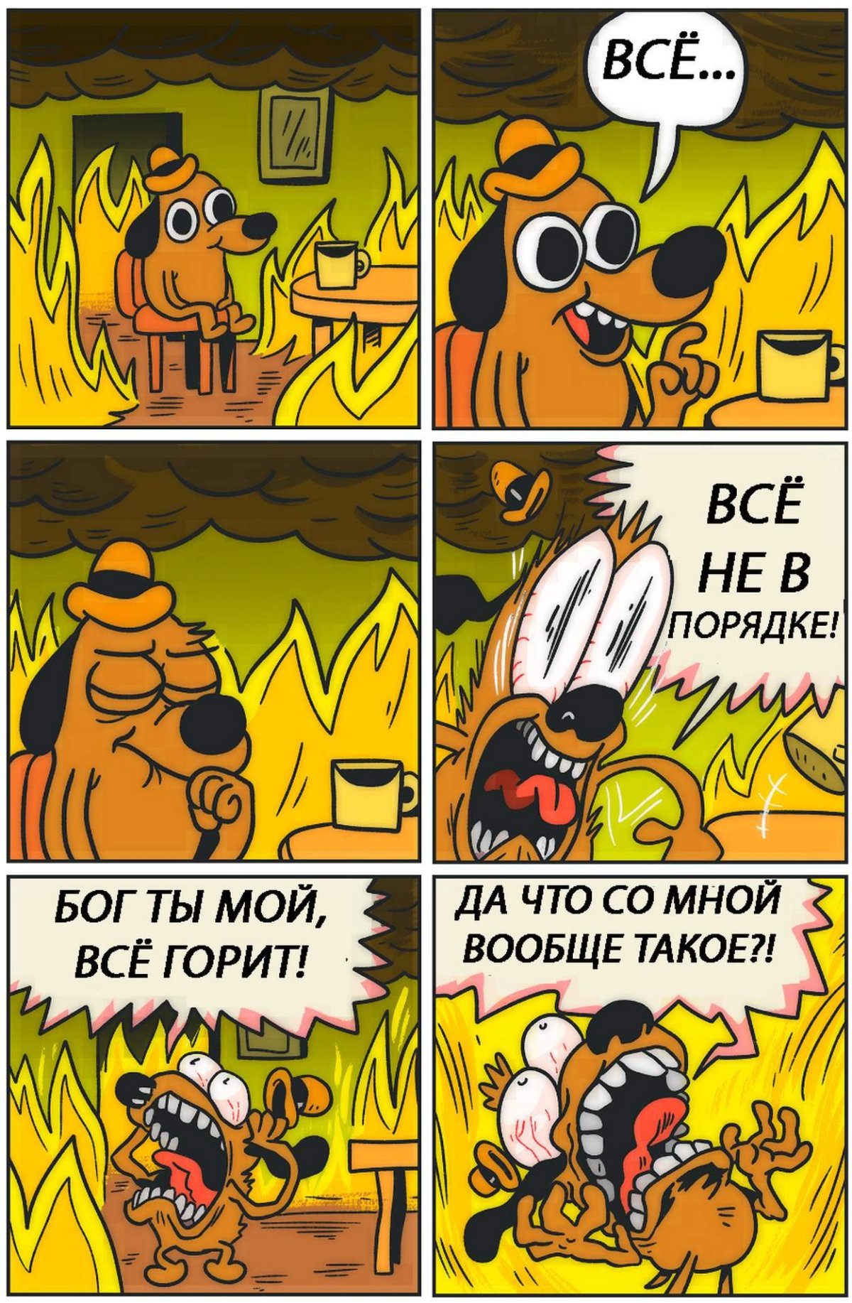 This is Fine Мем