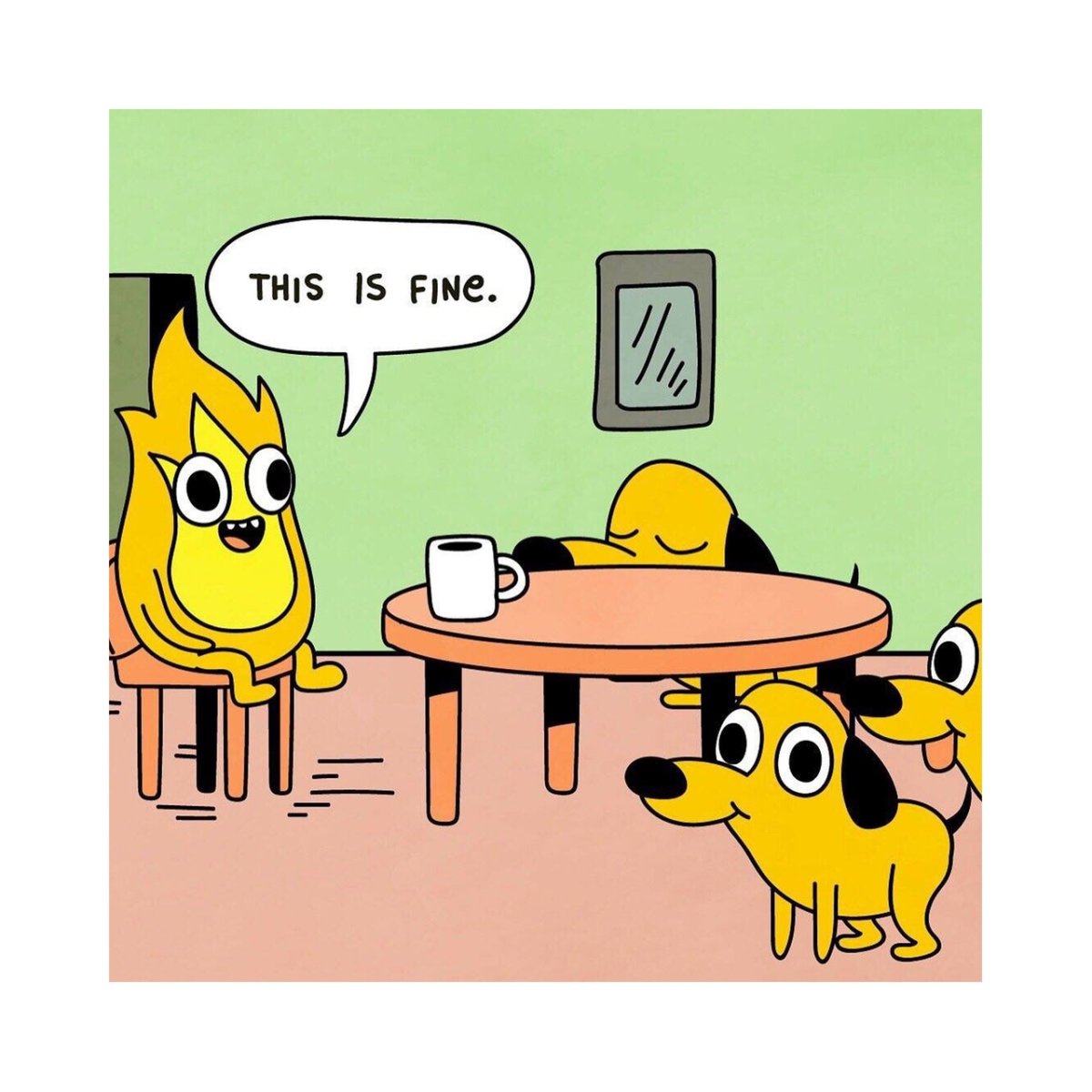 This is Fine на рабочий стол