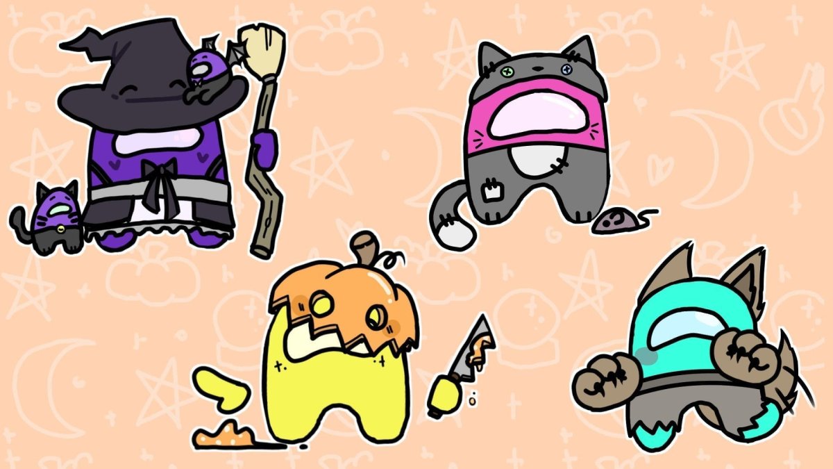 Амонг АС скины