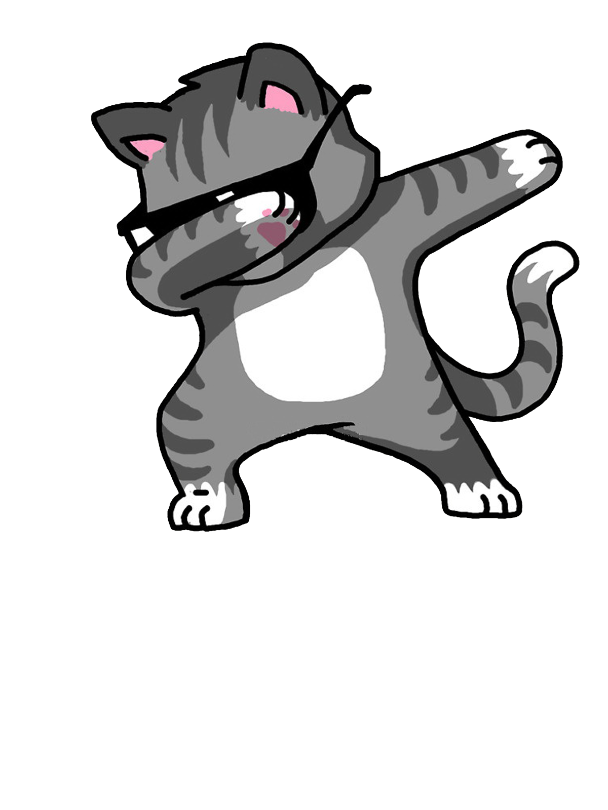 Стикеры кошки на прозрачном фоне