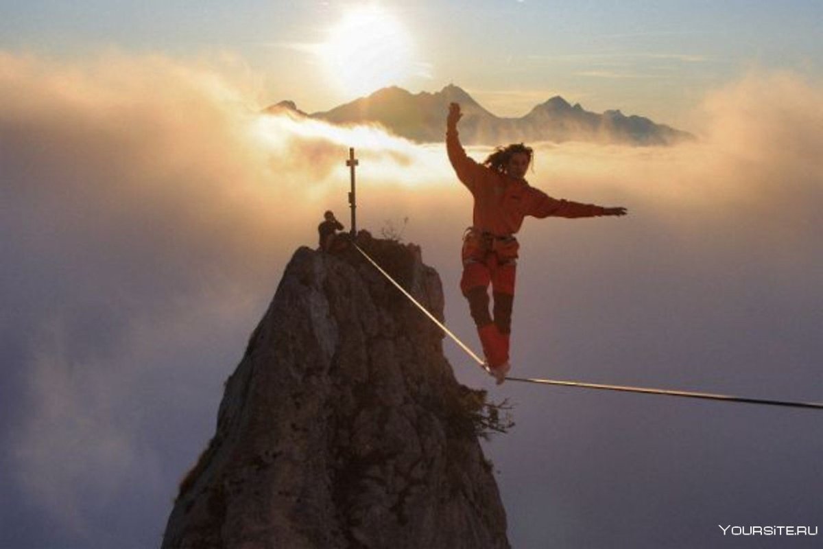 Человек над пропастью