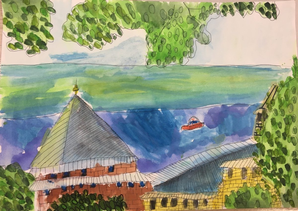 Волга глазами детей