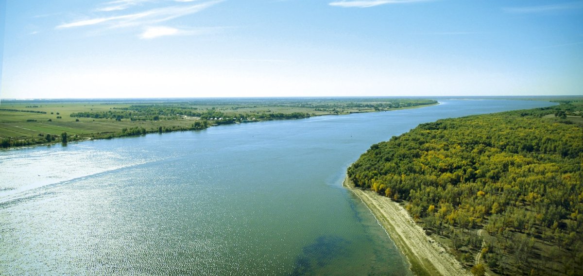 Река Волга Поволжье
