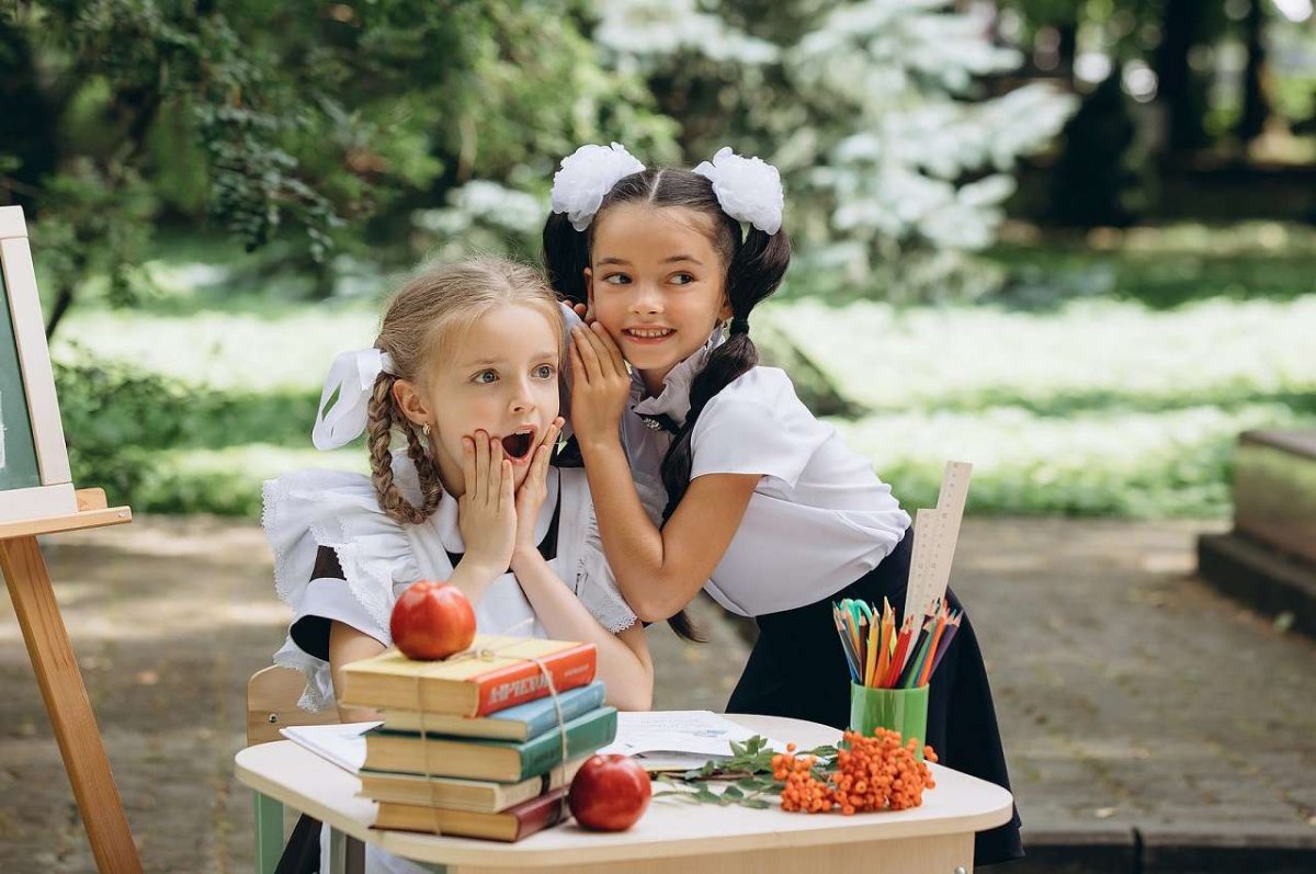 Открытка пора в школу