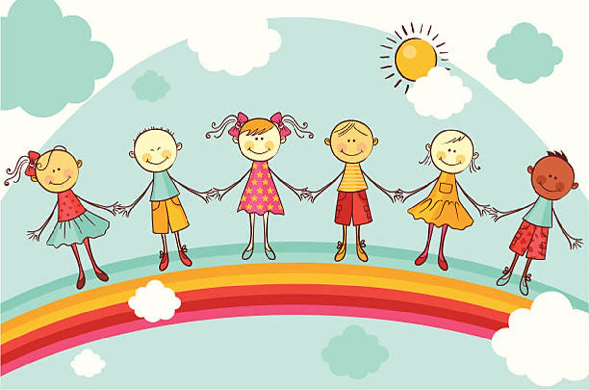 Дети за руки