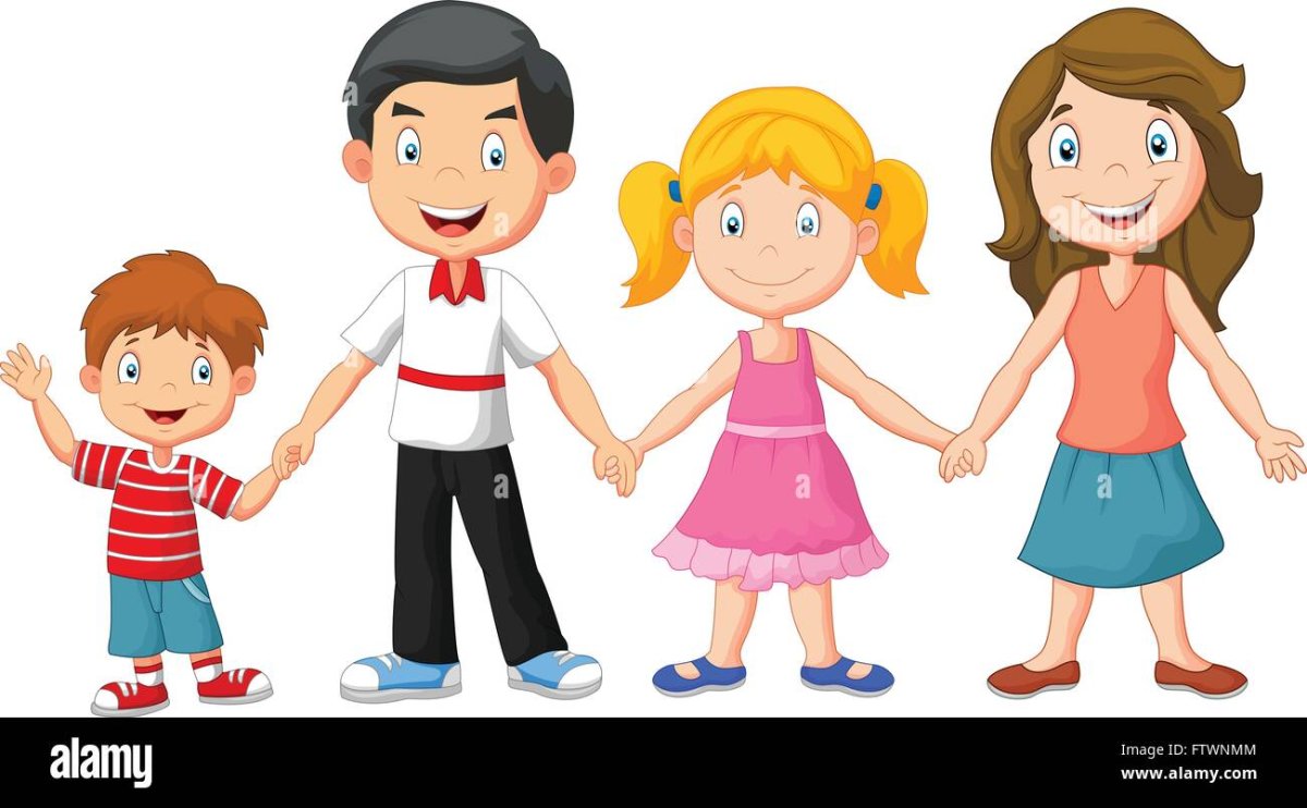 Ребенок и родитель держатся за руки