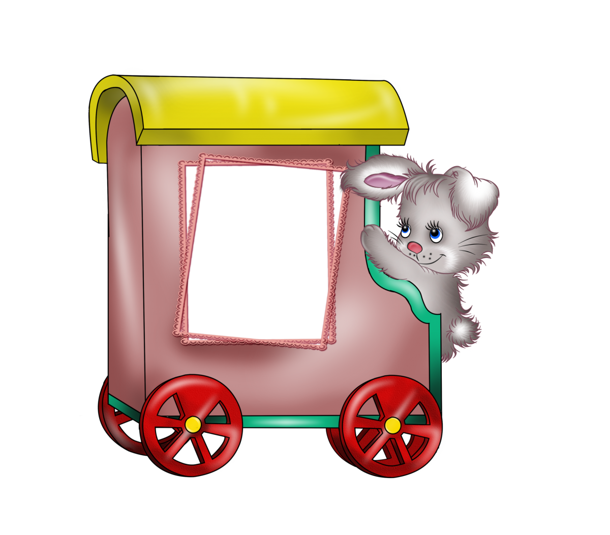 Пазл паровозик