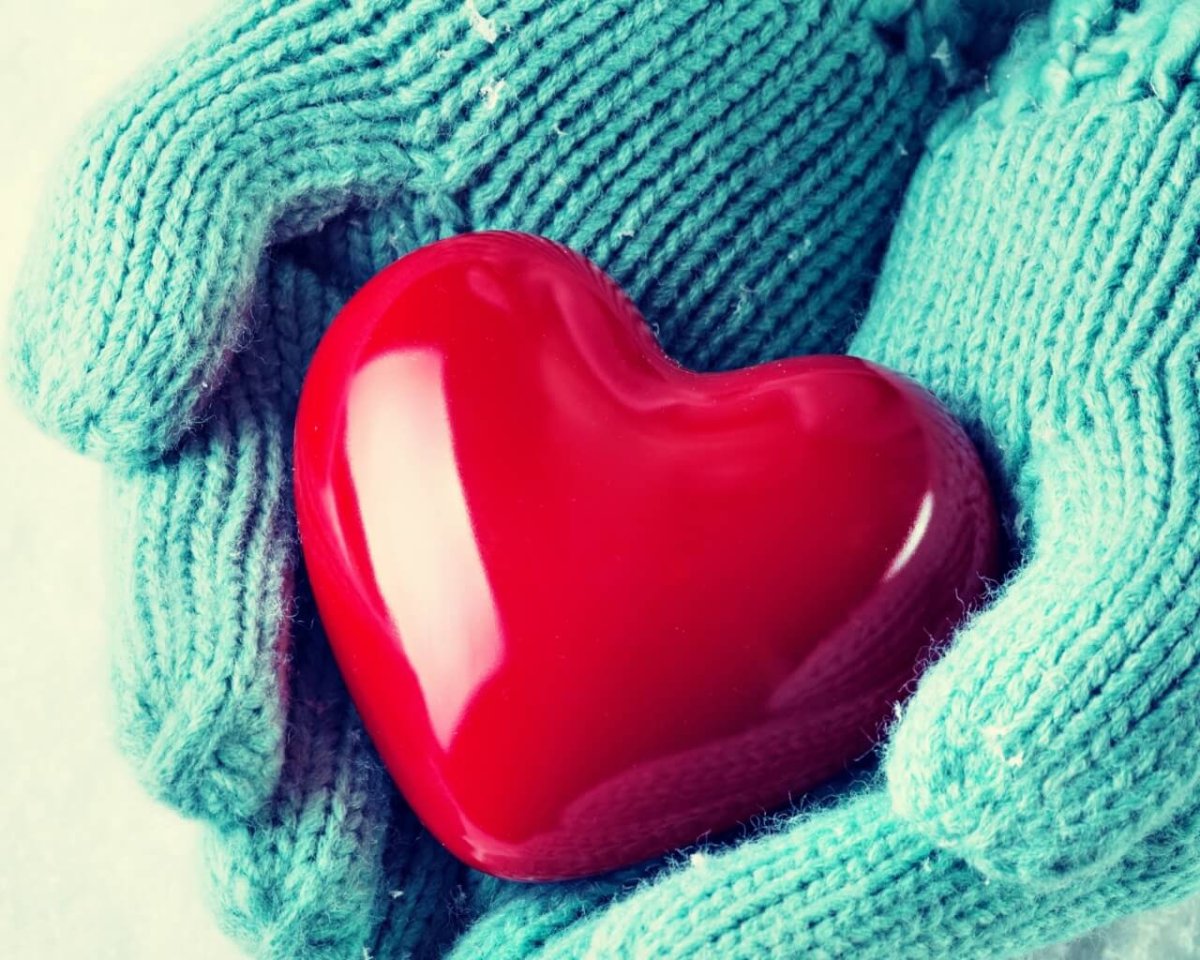 Красивое сердце