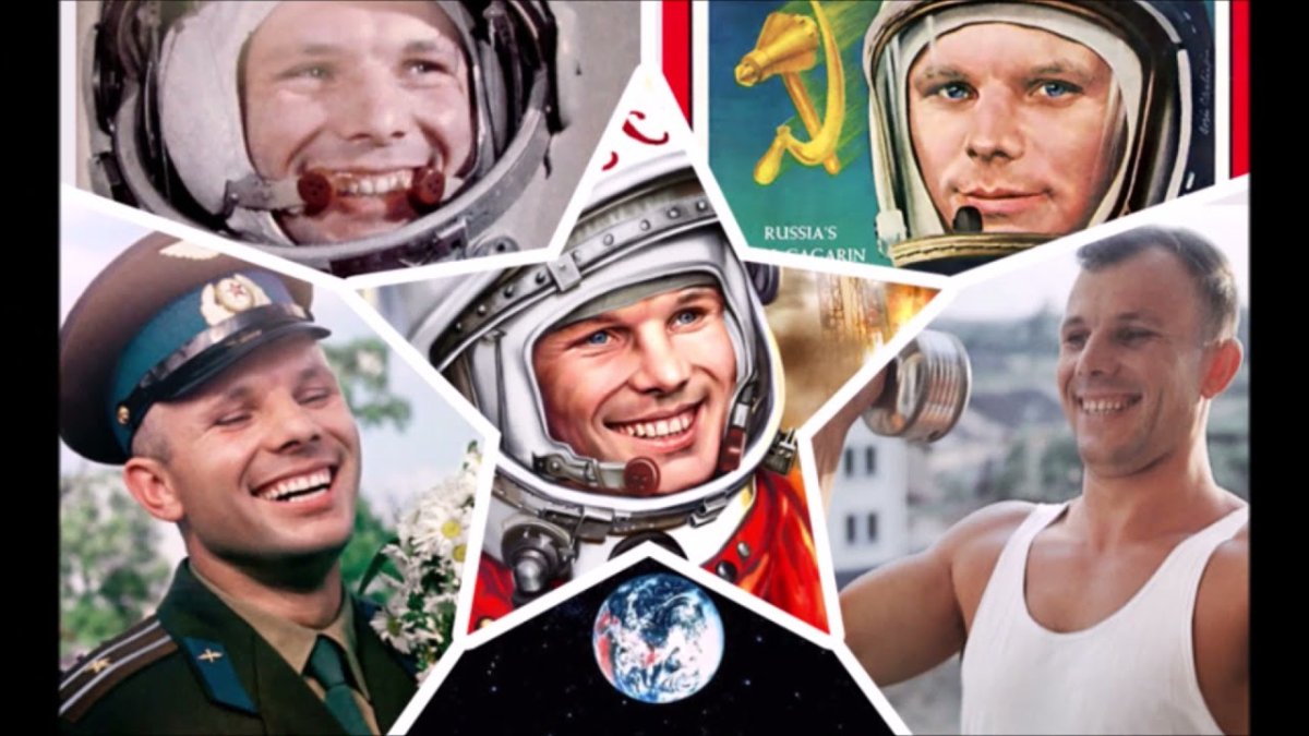 Юрий Гагарин обои на рабочий стол