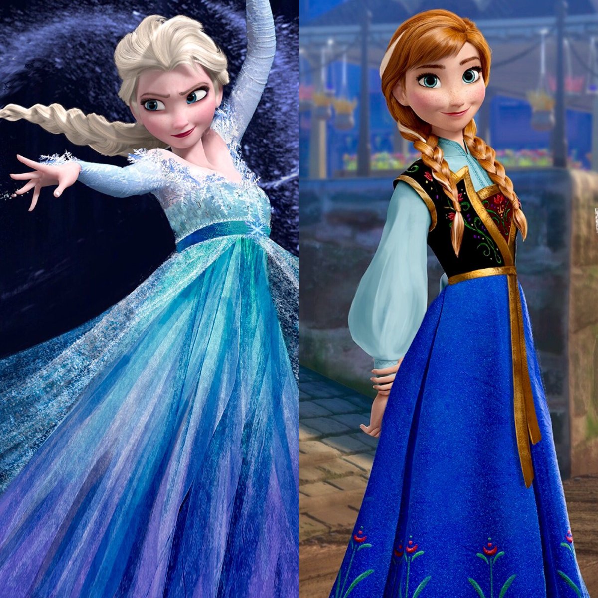 Принцесса Эльза и Анна