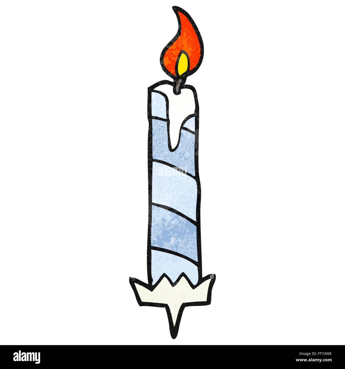 Рисование восковой свечкой