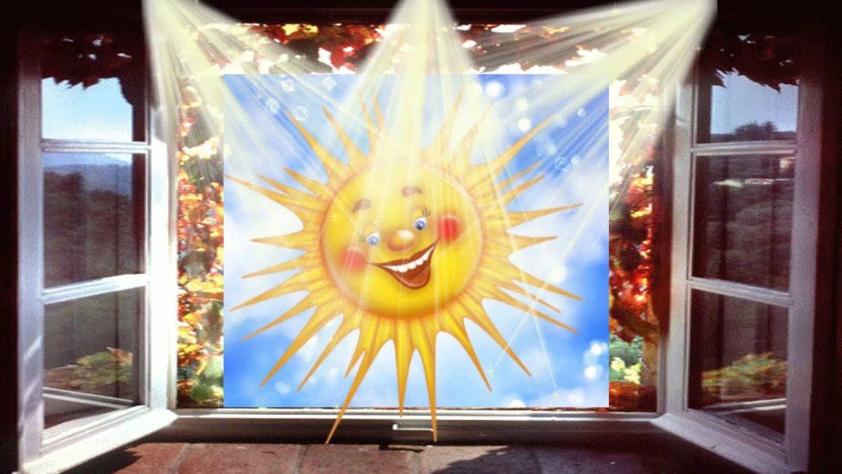 Солнышко на окно