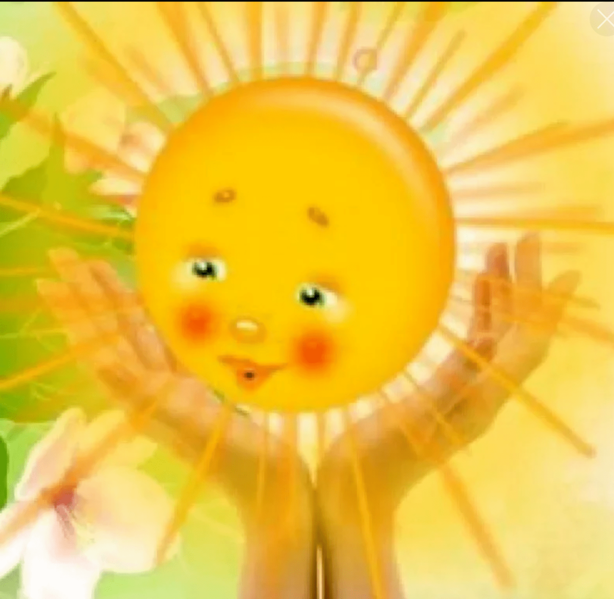 Весенний вид из окна