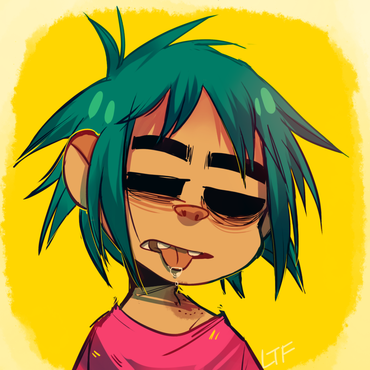 Картинки гориллаз за решеткой