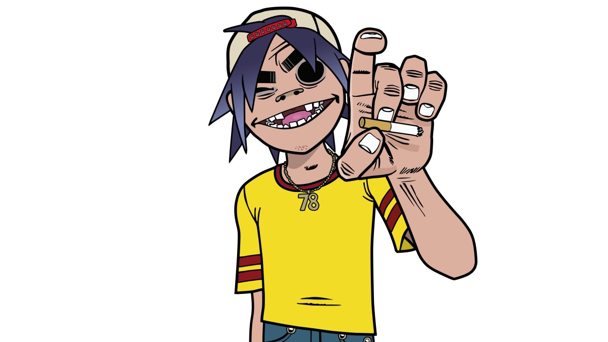 Нудл из гориллаз 2018