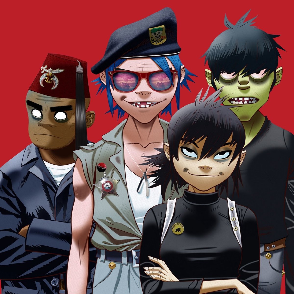 Gorillaz музыканты