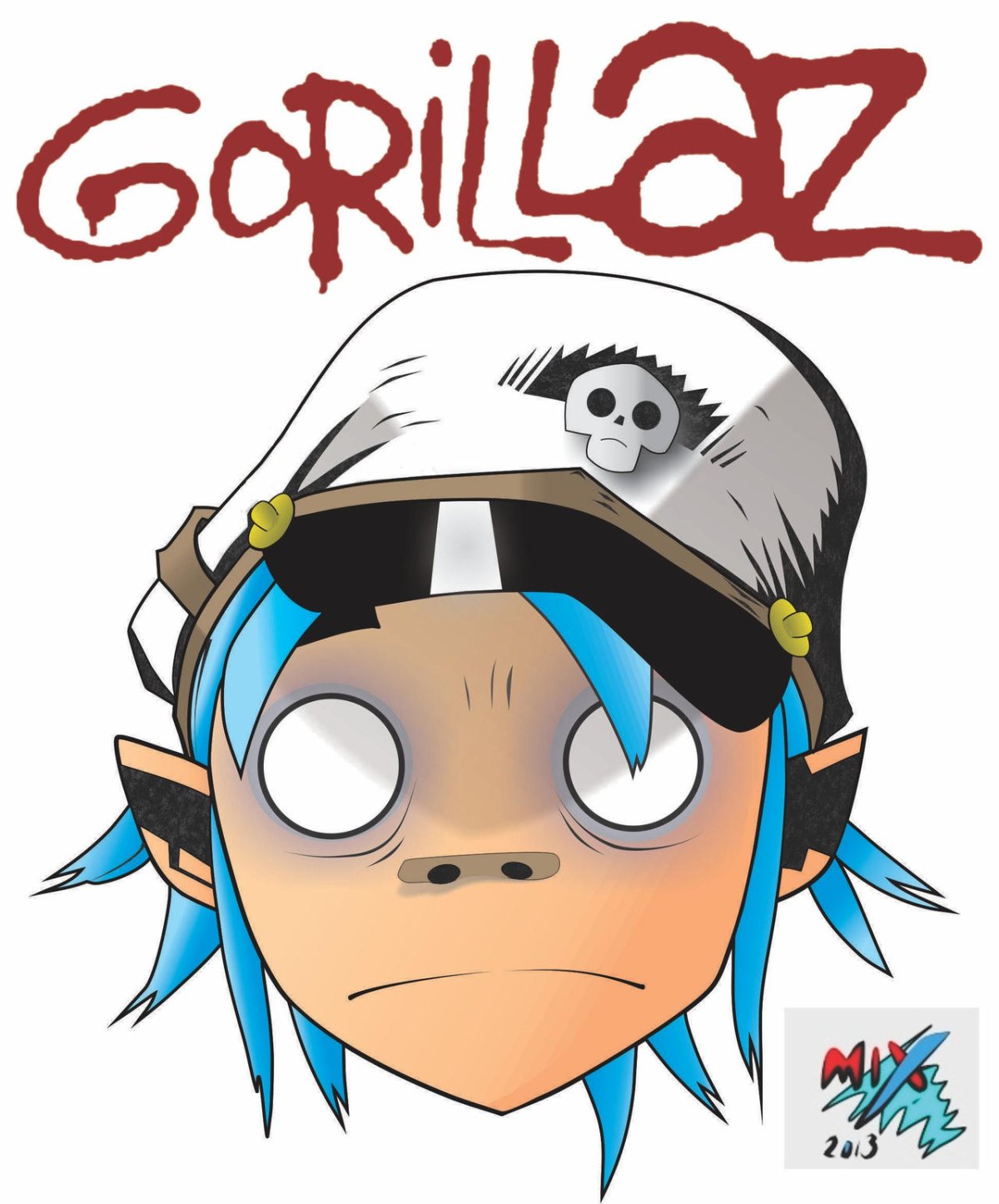 Нудл гориллаз 2018