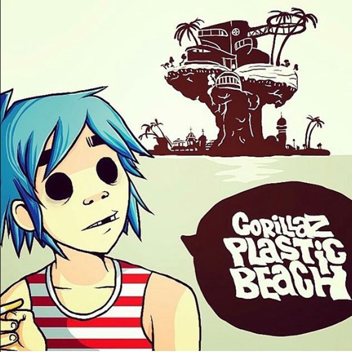 Группа гориллаз персонажи