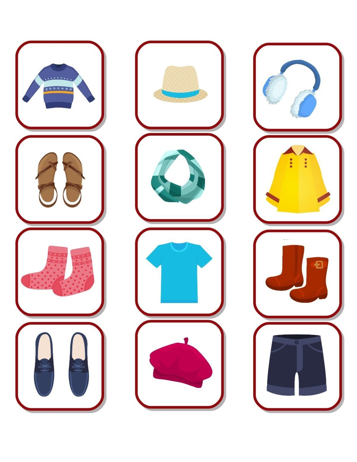 Одежда игра для детей