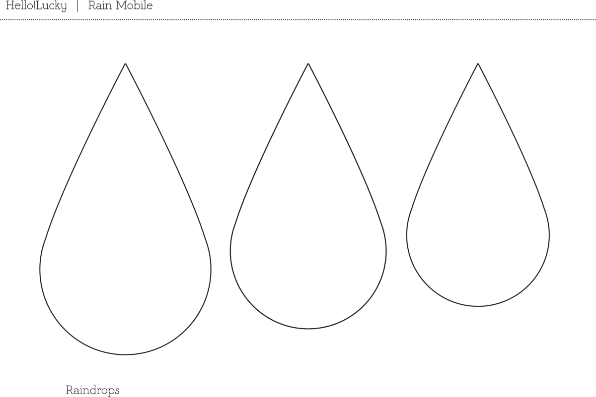 Капельки для вырезания