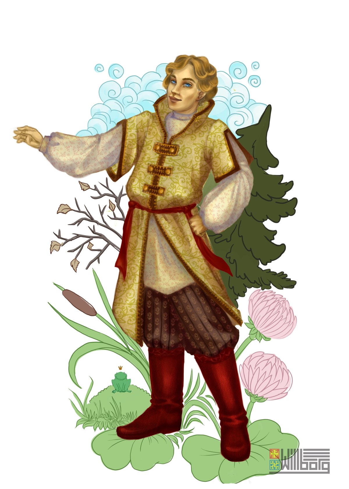 Домовенок Кузька у бабы-яги