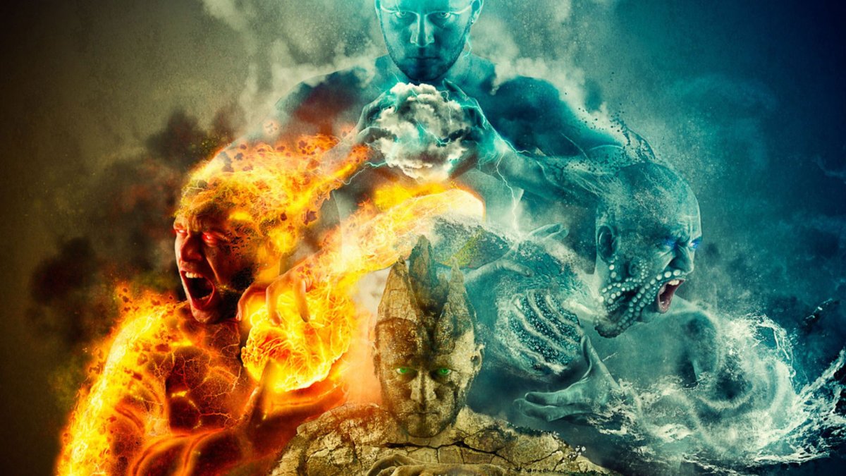 Огонь и вода картинки